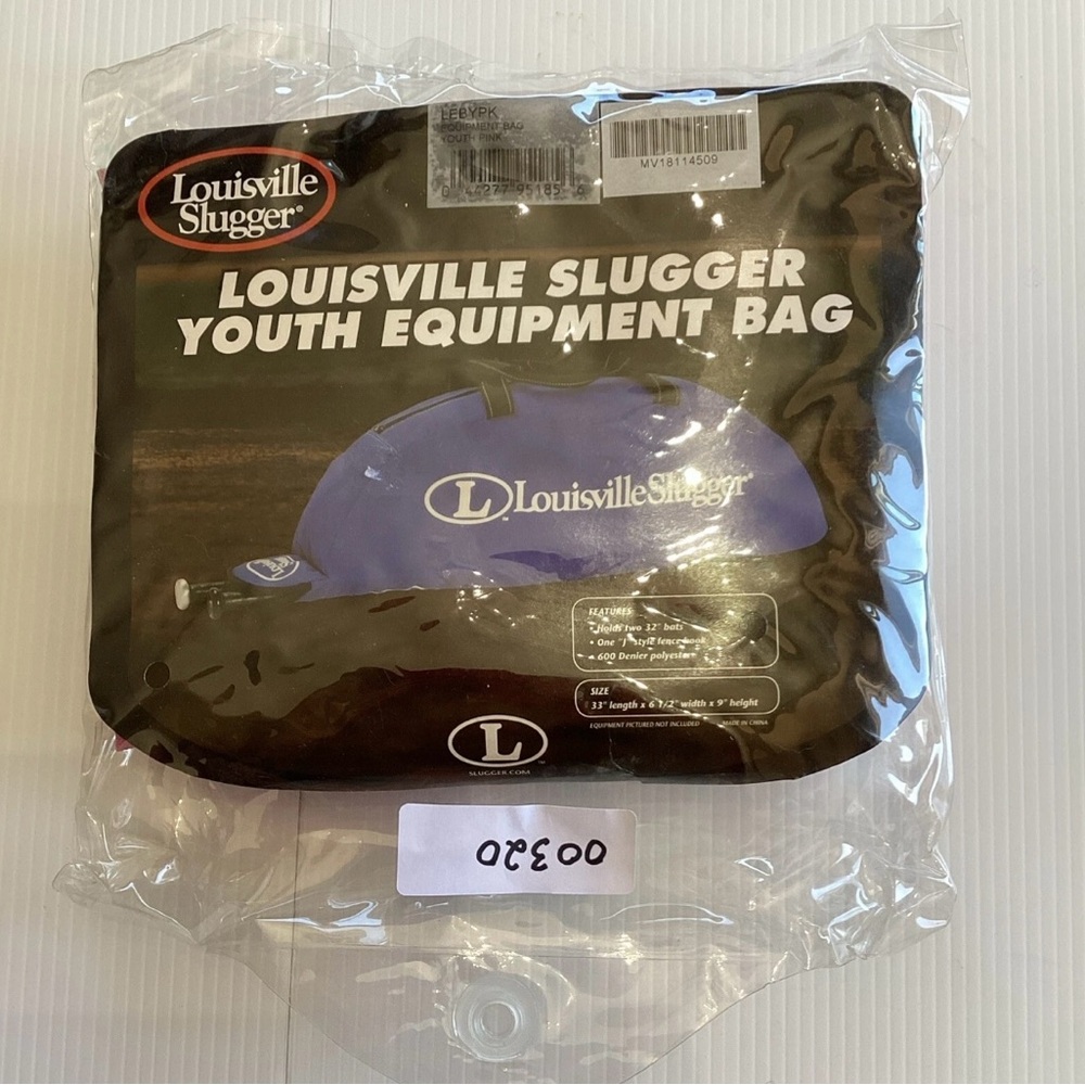 LOUISVILLE SLUGGER Pink Youth Baseball / Softball Bat Bag